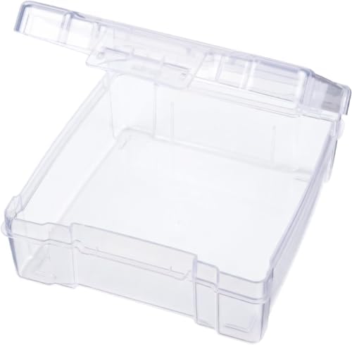 ArtBin 6953AB ClearView 6" x 6" Box Art & Craft Organizer, [1] Plastic Storage Case, Clear (Pack of 6) by ArtBin