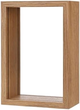 M METERXITY Dried Flower Frame 4x6in Double Acrylic for DIY Wood Color - Image 7