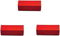 Guardhouse Paper Chipboard Boxes (Bundle of 3, Red 8.25" Single Row 2 1/2 x 2 1/2") by Guardhouse