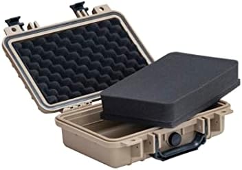 MEIJIA Portable All Weather Waterproof Protective Hard Case, Small Camera Case,Dry Case with Customizable Foam,Fit Use of Drones, Camera,Equipments, 11.65 ”x8.35”x3.78” - Image 3