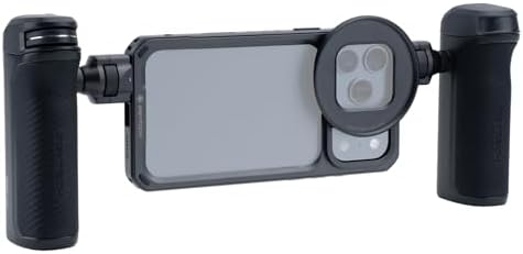 PGYTECH ProShot Phone Video Cage for iPhone 17 Pro, Dual Handheld Kit by PGYTECH-US