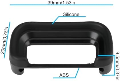 2pcs Camera Soft Silicone Viewfinder Eye Cup Compatible with Sony Alpha A6700 FDA-EP20 - Image 4