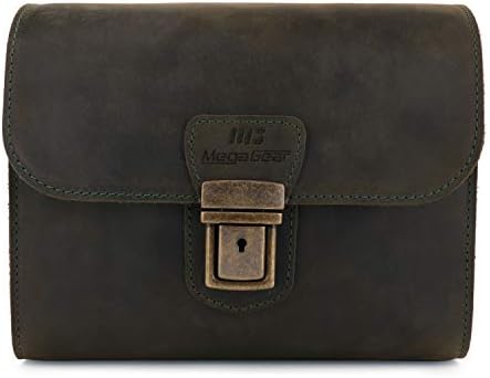 MegaGear Pebble Genuine Leather Camera Messenger Bag for Mirrorless, Instant and DSLR Cameras - Image 3