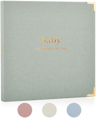 Keepsake Baby Memory Book for Boys and Girls - Timeless First 5 Year Book by ZICOTO