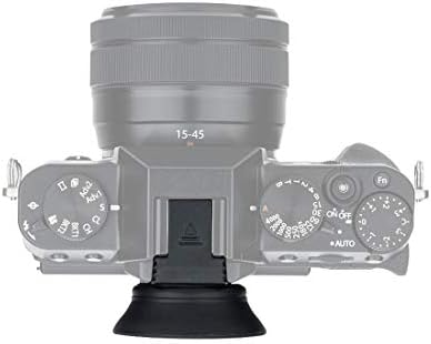 Kiwifotos KE-XT20 Large Soft Silicon Camera Eye Cup Eyepiece for Fuji X-T30 X-T20 X-T10, XT30 Eyecup Eye Piece, Hot Shot Eyecup Viewfinder, Eyeglass Users, Compatible with Fujfilm X-T30 X-T20 X-T10 - Image 4