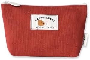 Monolike Happy and Lucky daily Pouch, Red - Portable Pouch by Onlythingsilike