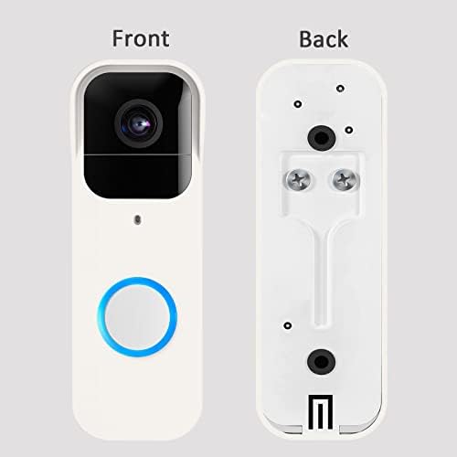 LEFXMOPHY Camera Cover Compatible with Blink Video Doorbell Case White Silicone Weatherproof Protector - Image 5