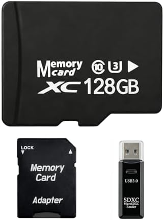 128GB Micro SD Card for Dashcam & Security Camera U3 V30 A1 by Unknown