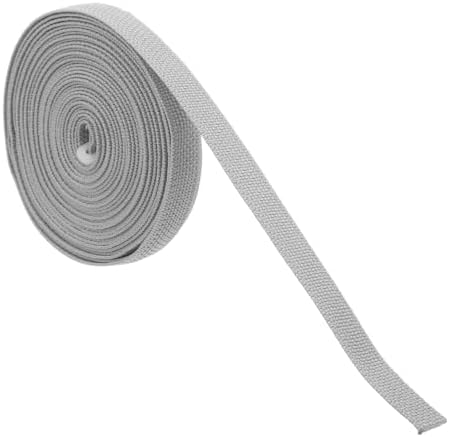 1 Roll Roller Shutter Replacement Belt - Grey Roller Blind Webbing Strap - 14mm Wide, 16.4ft Long Window Winder Accessory for Home Window Lift Repair by SOESFOUFU