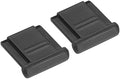 PATIKIL 12mm Universal Camera Hot Shoe Cover Cap, 2 Pack Hot Shoe Cap Hot Shoe Protector Plastic Suitable for Nikon for Fujifilm for Pentax DSLR/SLR Camera, Black by PATIKIL