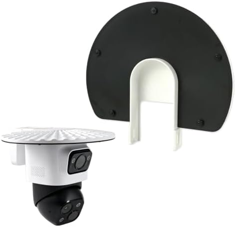 Sunshade & Rain Visor Cover Compatible with Eufy PoE Bullet-PTZ Cam S4 by TEKCAM