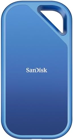 SANDISK 4TB Creator Pro Portable SSD - Up to 2000MB/s, for Laptops and Computers, USB-C, USB 3.2 Gen 2x2, IP65 Water and Dust Resistance, 1 Month of Adobe Creative Cloud Included - SDSSDE81C-4T00-G25 by Unknown