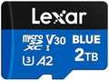 Lexar 2TB Blue Micro SD Card Up to 160MB/s microSDXC UHS-I Memory Card by Lexar