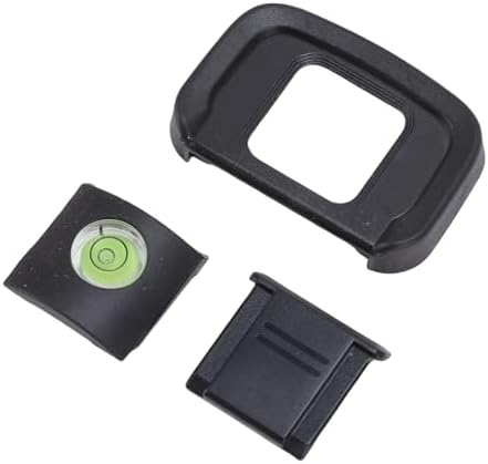 Generic 3 in 1 Eyecup Hot Shoe Cover Bubble Level Set, Soft Silicone Protective Cover for Z50 Mirrorless Camera, with Enhanced Light Protection & Angle Adjustment - Image 3