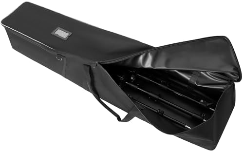 Multifunctional Tripod Bag 60 X 10.2 X 10.2 Inches / 152 X 26 X 26 cm Heavy Duty Tripod Carrying Case with Handle for Lights, Speakers, Cameras, Booms, Microphone Stands, Black - Image 6