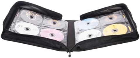 256 Capacity CD/DVD case Wallet, Storage,Holder,Booklet （Black） - Image 5