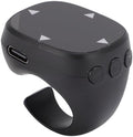 Tangxi Phone Scrolling Ring Remote Control, Wireless Page Turner for Phone Tablet Camera, Bluetooth 5.3 Air Finger Ring Mouse with a Touchpad (Black) by Tangxi