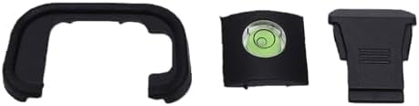 Estink Camera Eyepiece Eye Cup Hot Shoe Cover Level for RP R8, Silicone Viewfinder Eyecup Kit with Dust Protection and Light Blocking for Photography - Image 2
