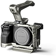 Camera Cage for/Compatible with Sony a6700 Lightweight Kit - Titanium Gray | | Mount Accessories | Custom Designed | ARCA Ready | Compatible | NATO TOP Handle | TA-T54-A-TG by Tilta