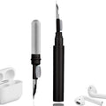 Cleaner Kit for Earbuds, Cleaning kit for Airpods Pro 1 2 3, Multi-Function Cleaning Tool with Brush Flocking Sponge for Wireless Earphones Bluetooth Headphones Case Camera and Phone(Black) by Yesimla