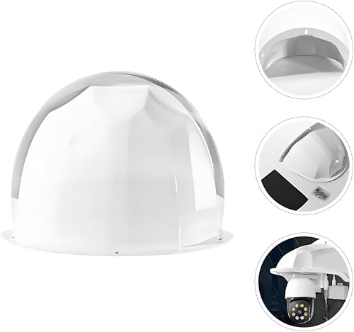 54648999Coolotic Universal Security Camera Sun Rain Cover, Outdoor CCTV Camera Weather Shield Protective Roof Compatible with Hikvision, Nest, Ring, Dome & Bullet Cameras, 2 Pack White - Image 5