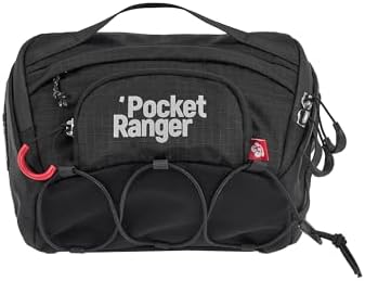 VSGO Pocket Ranger 2.4L Camera Waist Bag, Removable Padded Insert, Black by VSGO