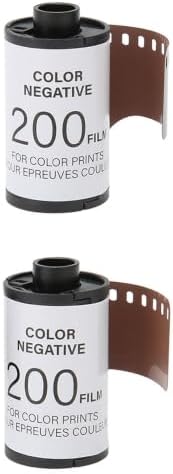 35mm Color Negative Film, ISO 200 for 135 Cameras, Pack of 2, 8 Exposures per Roll with Storage Cases, Vintage Photography Film - Image 2