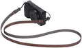 Leather Quick-Release thin camera Shoulder Strap for DSLR SLR - Brown by DBZZ