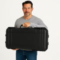 Relaxweex 22.4 x 16.1 x 10.2 Inch Hard Case, Grid Shell, Black by Relaxweex