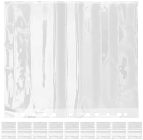 Kichvoe 10pcs Waterproof Film Negative Sleeves with 135-hole Binder Page Protectors Photo Slide Storage Bags for Archival Document Protection by Kichvoe