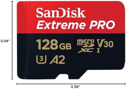 Sandisk SDSQXCD-128G-GN6MA Extreme Pro Microsdxc 128gb+sd Flsh Adapter 200mb/s 90mb/s A2 C10 V30 U - Image 7