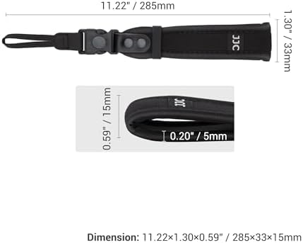 Upgraded Quick Release Soft Neoprene Camera Hand Wrist Grip Strap with Sliding Lock for Canon EOS R5 R6 Mark III II V R1 R RP R3 ZR Z5II Z6III Z6II Z50II Z9 P1100 A1 II A9III XM5 XT50 GFX100RF S1R II - Image 6