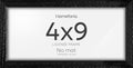 Homeforia 4x9 White Oak Business License Frame, High-End Wood, Glass by Homeforia