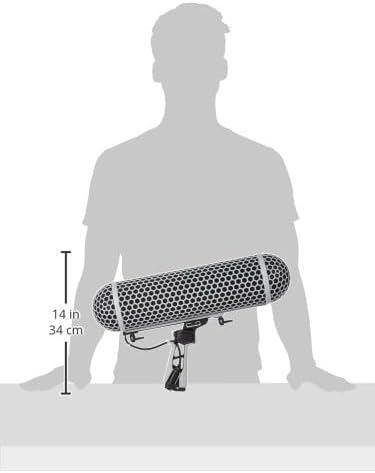 Rode Blimp Windshield and Rycote Shock Mount Suspension System for Shotgun Microphones - Image 3