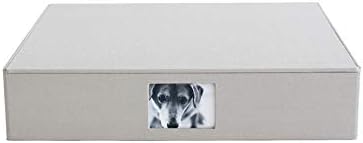 Kolo Havana Archival Photo Storage Box, Large, Platinum by KOLO