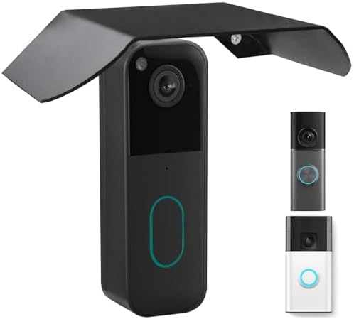 TEKCAM Doorbell Rain Cover Compatible with Blink/Ring Video Doorbell by TEKCAM