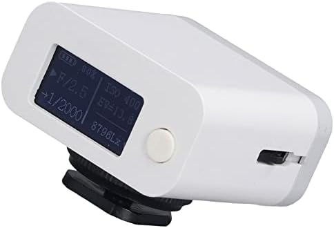Hilitand Camera Light Meter 45 Reflective Photometer with USB Cable 0.96in OLED Display for Shutter Priority Metering - Image 5