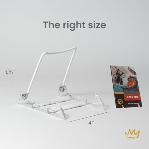 KINGDOM SOLUTIONS - 4.75" Clear Acrylic Display Stand Made in USA - 4 Pack - Image 2
