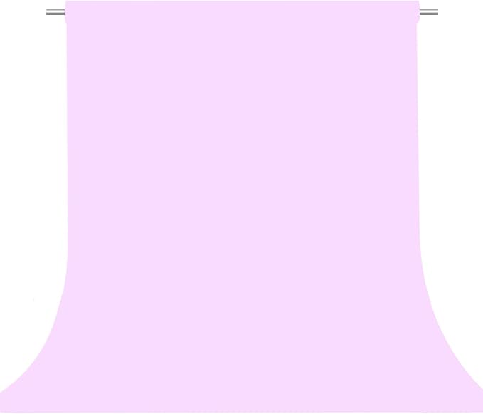 Light Purple Photography Backdrop for Photoshoot, Fabric 6x9ft | Versatile Studio Photo Backgrounds, Non Reflective, Easy to Use, for Portraits, Product, Party, Video Creation by TERSUM