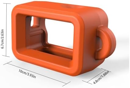 Camera Floatation Case Housing Cover Shell Buoyancy Frame Sleeve with Secure and Accessible Lens and Ports Suitable for, Orange, Style to 2 - Image 7
