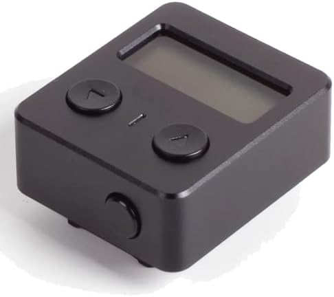 Ambient Light Digital Exposure Meter, Lightweight Camera Top Light Meter with OLED Display, 30° Fov, Ev Range 1–22, Adjustable Shoe Mount, for Lab Travel Photography and Studio Lighting Black by Unknown
