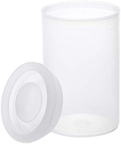 AKIRO Film Canisters with Caps 35 mm Empty Camera Reel Storage Containers Case Plastic Storage 15 Pack Transparent - Image 2