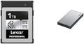 Lexar 1TB Professional CFexpress Type B Silver 4.0 Memory Card, for Photographers, Videographers + Lexar Professional Workflow CFexpress 4.0 Type B Card Reader, USB-C to USB-A Adapter by Lexar