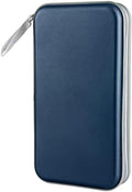 Siveit CD DVD Cases 96 Capacity Disc Storage Binder for Car(Dark Blue) by Siveit