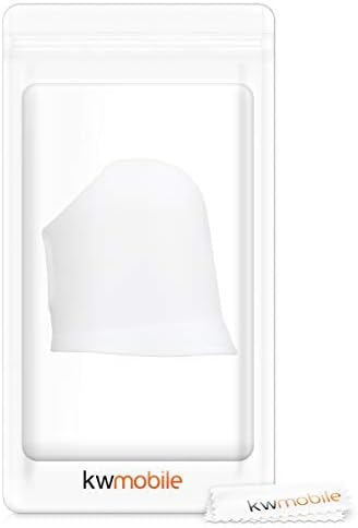 kwmobile Silicone Cover for Arlo Ultra/Arlo Pro 3 / Pro 4 Cover - TPU Protective Camera Skin with Sun Shield - Weather-Resistant - White - Image 7