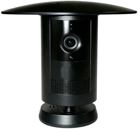 Weatherproof Rain Cover Compatible with Ring Outdoor Cam Plus Only,Black by OYOCAM