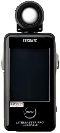 Sekonic LiteMaster Pro L-478DR-U-EL Light Meter for Elinchrom Skyport, Touchscreen Incident & Reflected Meter with Built-In EL Transmitter, Flash Analyzing & Cine Frame Rate Control - Image 6