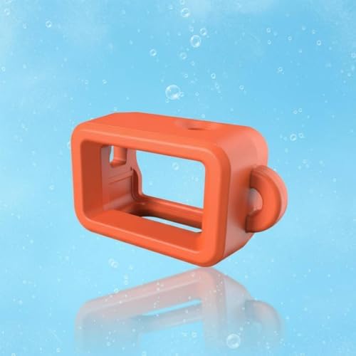 Camera Floatation Case Housing Cover Shell Buoyancy Frame Sleeve with Secure and Accessible Lens and Ports Suitable for, Orange, Style to 2 - Image 6
