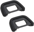 PATIKIL DK-23 Viewfinder Eyepiece Eyecup, 2 Pack Camera Eye Cup Protector for Nikon D7100 D7200 D7000 D750 D610 D600 D300 D300S Digital Camera Block Flare Scratch Resistance, Black by PATIKIL
