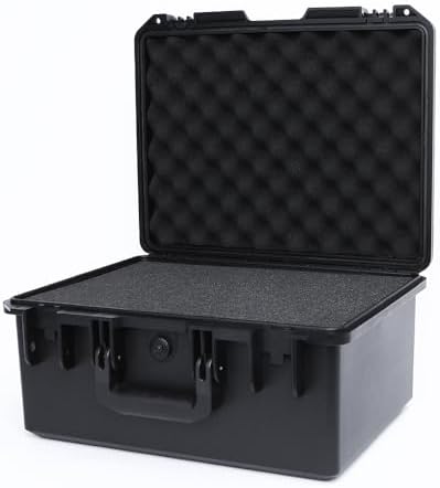 16in Waterproof Hard Shell Case with DIY Customizable Foam Insert (15 x 11 x 7in Interior) by AxiGear